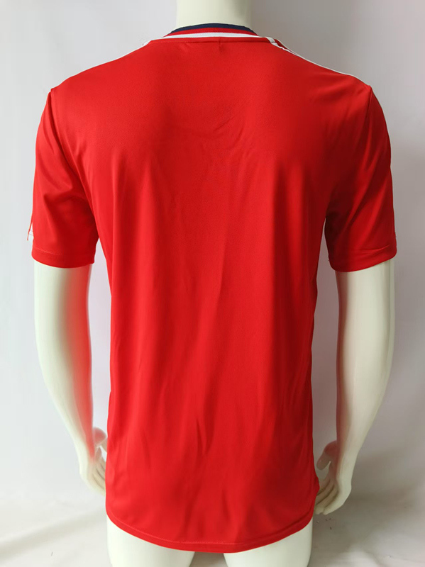 1989-90 Retro version Club Atlético Independiente Home Red Thailand Soccer Jersey AAA-503