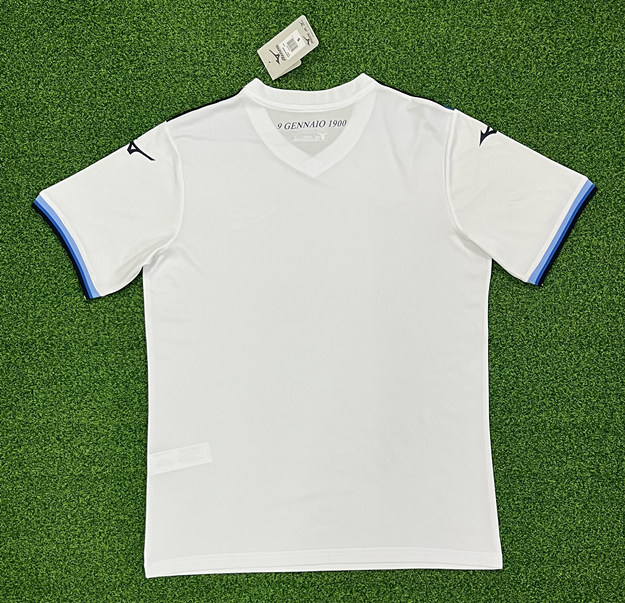 (s-4xl)125th Commemorative Edition Lazio White Thailand Soccer Jersey AAA-403