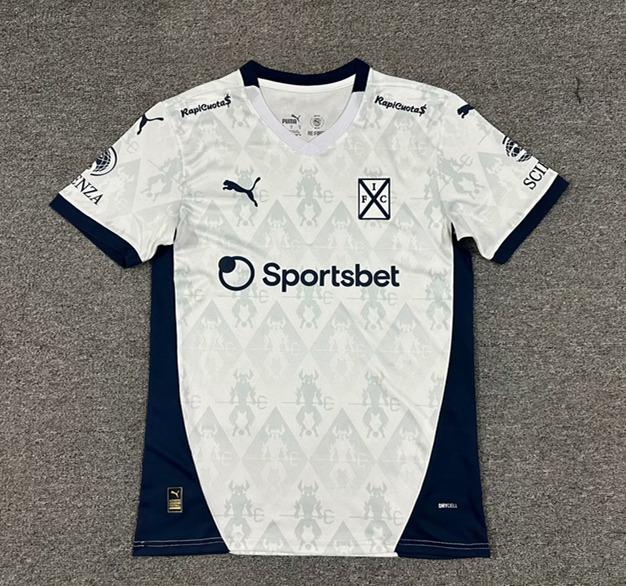 (s-4xl)25-26 Club Atlético Independiente Away White Thailand Soccer Jersey AAA-512