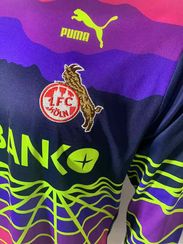 Retro Version 91-92 FC Köln Goalkeeper Color LS Thailand Soccer Jersey AAA-503