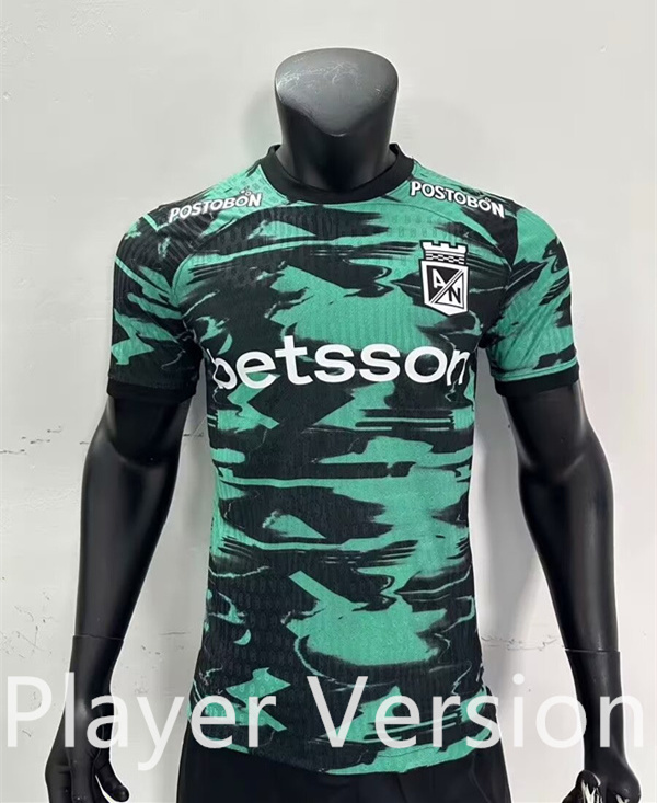 (s-3xl)Player version 25-26 Atletico Nacional Special Edition Green Thailand Soccer Jersey AAA-6154