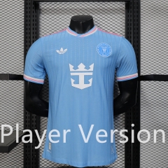 Player Version 2025-2026 Inter Miami CF 2nd Away Blue Thailand Soccer Jersey AAA-888