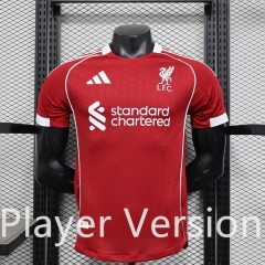 Player Version 2025-26 Liverpool Home Red Thailand Soccer Jersey AAA-888