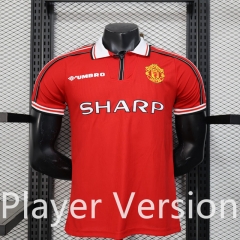 Player version 2025-26 Manchester United Red Thailand Soccer Jersey-888