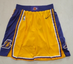 25-26 L.A.Lakers Yellow NBA Shorts -311 25-26 L.A.Lakers Yellow NBA Shorts -311