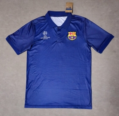 25-26 Champions League Barcelona Blue Thailand Polo Shirt-4728 25-26 Champions League Barcelona Blue Thailand Polo Shirt-4728
