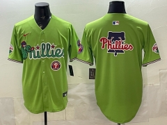 Philadelphia Phillies 6th Generation Green MLB Jersey- 0840 Philadelphia Phillies 6th Generation Green MLB Jersey- 0840