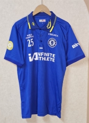 2025-2026 Chelsea Blue Thailand Polo -4728 2025-2026 Chelsea Blue Thailand Polo -4728