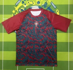 (S-4XL) 26-27 Portugal Red Thailand Soccer Training Jersey AAA-5303 (S-4XL) 26-27 Portugal Red Thailand Soccer Training Jersey AAA-5303