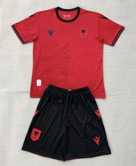26-27 Albania Home Red Thailand Soccer Uniform-AY 26-27 Albania Home Red Thailand Soccer Uniform-AY