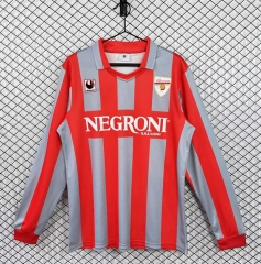 Retro 95-96 US Cremonese Home Red&Gray Striped LS Thailand Soccer Jersey AAA-3257 Retro 95-96 US Cremonese Home Red&Gray Striped LS Thailand Soccer Jersey AAA-3257
