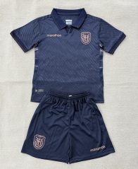 26-27 Ecuador Away Royal Blue Soccer Uniform-AY 26-27 Ecuador Away Royal Blue Soccer Uniform-AY