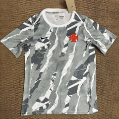 (S-4XL) 26-27 CR Vasco da Gama Light Grey Thailand Training Soccer Jersey AAA-6149 (S-4XL) 26-27 CR Vasco da Gama Light Grey Thailand Training Soccer Jersey AAA-6149