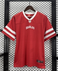 (S-4XL) 26-27 Loose Fit Toluca FC Red Thailand Soccer Jersey AAA-5982 (S-4XL) 26-27 Loose Fit Toluca FC Red Thailand Soccer Jersey AAA-5982