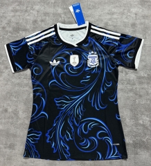 2026 Argentina Away Blue Women Thailand Soccer Jersey AAA-4506 2026 Argentina Away Blue Women Thailand Soccer Jersey AAA-4506