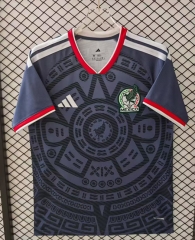 (S-4XL) 26-27 Special Edition Mexico Royal Blue Soccer Jersey AAA-7358 (S-4XL) 26-27 Special Edition Mexico Royal Blue Soccer Jersey AAA-7358