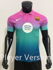 Player Version 26-27 Barcelona Pink&Blue Thailand Soccer Jersey AAA-SJ Player Version 26-27 Barcelona Pink&Blue Thailand Soccer Jersey AAA-SJ