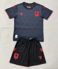 26-27 Albania Third Away Black Thailand Soccer Uniform-AY 26-27 Albania Third Away Black Thailand Soccer Uniform-AY