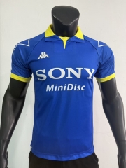 Retro Version 97-98 Juventus Away Blue Thailand Soccer Jersey AAA-0871 Retro Version 97-98 Juventus Away Blue Thailand Soccer Jersey AAA-0871