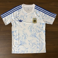 (S-4XL) 26-27 Argentina Blue&White Thailand Training Soccer Jersey-8747 (S-4XL) 26-27 Argentina Blue&White Thailand Training Soccer Jersey-8747