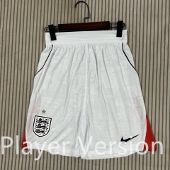 Player Version 26-27 England Home White Thailand Soccer Shorts-6149 Player Version 26-27 England Home White Thailand Soccer Shorts-6149