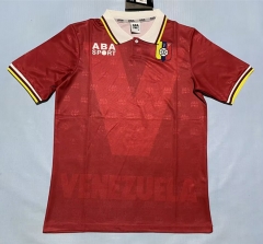 Retro 1998 Venezuela Home Red Thailand Soccer Jersey AAA-0664 Retro 1998 Venezuela Home Red Thailand Soccer Jersey AAA-0664