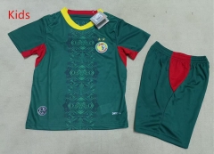 26-27 Senegal Away Green Kids/Youth Soccer Uniform-507 26-27 Senegal Away Green Kids/Youth Soccer Uniform-507