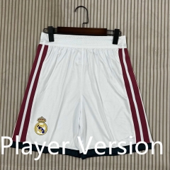 Player Version 26-27 Real Madrid Home White Thailand Soccer Shorts-6149 Player Version 26-27 Real Madrid Home White Thailand Soccer Shorts-6149