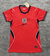 2026 England Away Red Women Thailand Soccer Jersey AAA-4506 2026 England Away Red Women Thailand Soccer Jersey AAA-4506