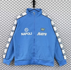 Retro 1988-1989 Napoli Blue Thailand Trench Coats-3257 Retro 1988-1989 Napoli Blue Thailand Trench Coats-3257