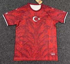 (S-4XL) 26-27 Legendary Edition Turkey Red Thailand Soccer Jersey AAA-7209 (S-4XL) 26-27 Legendary Edition Turkey Red Thailand Soccer Jersey AAA-7209