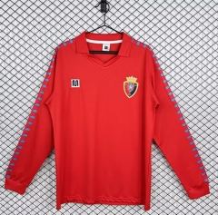 Retro 1983 CA Osasuna Home Red LS Thailand Soccer Jersey AAA-3257 Retro 1983 CA Osasuna Home Red LS Thailand Soccer Jersey AAA-3257
