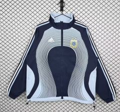 Retro 2006 Argentina Light Blue Trench Coats -3257 Retro 2006 Argentina Light Blue Trench Coats -3257