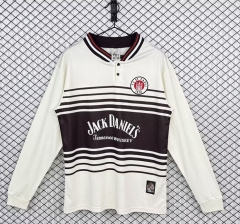 Retro 97-98 FC St. Pauli Home White Coffee LS Thailand Soccer Jersey AAA-3257 Retro 97-98 FC St. Pauli Home White Coffee LS Thailand Soccer Jersey AAA-3257