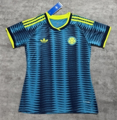 2026 Colombia Away Blue Women Thailand Soccer Jersey AAA-4506 2026 Colombia Away Blue Women Thailand Soccer Jersey AAA-4506