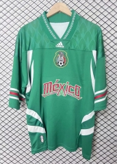 26-27 Hip Hop Mexico Green Soccer Jersey AAA-2044 26-27 Hip Hop Mexico Green Soccer Jersey AAA-2044