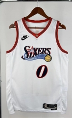 2026 Retro Philadelphia 76ers #0 White NBA Jersey - 311 2026 Retro Philadelphia 76ers #0 White NBA Jersey - 311
