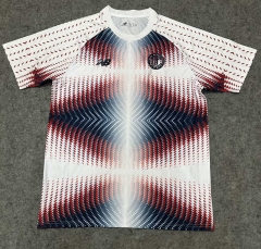 (S-4XL) 26-27 TolucaCD Blue&White Thailand Training Soccer Jersey-9527 (S-4XL) 26-27 TolucaCD Blue&White Thailand Training Soccer Jersey-9527