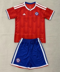 26-27 Chile Home Red Soccer Uniform-AY 26-27 Chile Home Red Soccer Uniform-AY