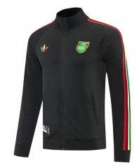 26-27 Jamaica Black Thailand Soccer Jacket -LH 26-27 Jamaica Black Thailand Soccer Jacket -LH