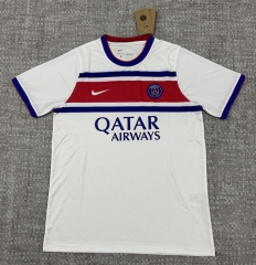 (S-4XL)26-27 Paris SG White Thailand Training Soccer Jersey AAA-4506 (S-4XL)26-27 Paris SG White Thailand Training Soccer Jersey AAA-4506