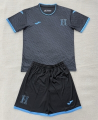26-27 Honduras Third Away Black&Grey Soccer Uniform-AY 26-27 Honduras Third Away Black&Grey Soccer Uniform-AY