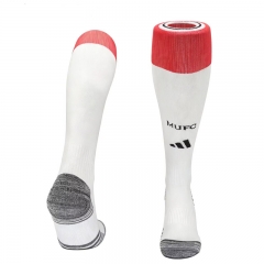 26-27 Manchester United Home White Kids/Youth Soccer Socks 26-27 Manchester United Home White Kids/Youth Soccer Socks