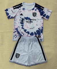 26-27 San Jose Earthquakes Away Blue Soccer Uniform-AY 26-27 San Jose Earthquakes Away Blue Soccer Uniform-AY