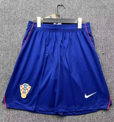 26-27 Croatia Away Blue Thailand Soccer Shorts 26-27 Croatia Away Blue Thailand Soccer Shorts
