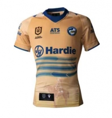 (S-7XL) 2026 Parramatta Eels Yellow Thailand Rugby Jersey (S-7XL) 2026 Parramatta Eels Yellow Thailand Rugby Jersey