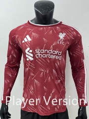 Player Version 26-27 Liverpool Home Red LS Thailand Soccer Jersey AAA-5486 Player Version 26-27 Liverpool Home Red LS Thailand Soccer Jersey AAA-5486