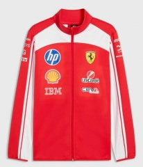 (S-3XL) 2026 Ferrari Red Formula One Racing Jacket (S-3XL) 2026 Ferrari Red Formula One Racing Jacket