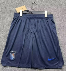 26-27 Uruguay Away Royal Blue Thailand Soccer Shorts- 26-27 Uruguay Away Royal Blue Thailand Soccer Shorts-