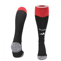 26-27 Manchester United Home Black Thailand Soccer Socks 26-27 Manchester United Home Black Thailand Soccer Socks